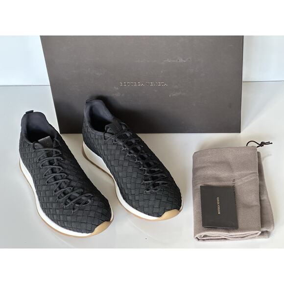 Bottega Veneta Men\'s Scar Tex Black Sneakers 7 US (40 Euro) 609915 NIB $790 main image 10